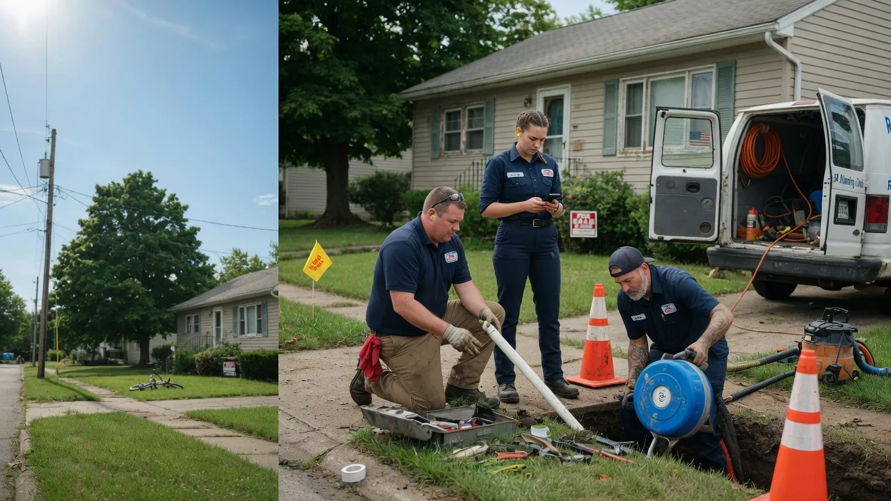 Sewer Line Repair in Sciota, IL near me